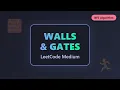 Walls and Gates - LeetCode Solution Explained Multi-Source BFS