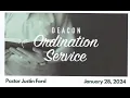 Deacon Ordination Service 2024