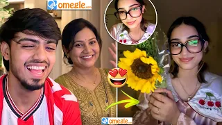 OMEGLE WITH MUMMY😍- MY MOM  FOUND THE CUTEST INDIAN GIRL ON OME TV 😍💖 | Its Kunal