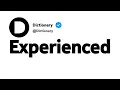 Experienced Synonyms Similar Words