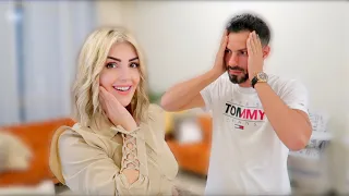 صبغت شعري اشقرر   ردة فعل زوجي   عصام ونور دندنها