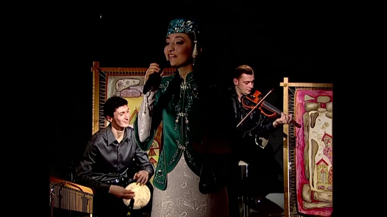 АФИЗЕ ЮСУФ КЪЫЗЫ / ГОНЪЛЮМ ГОНЪЛЮМЕ / Crimean Tatar TV Show — YIRLA SAZIM