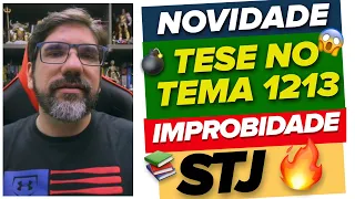 🔴😱 NOVA DECISÃO DO STJ SOBRE IMPROBIDADE ADMINISTRATIVA E INDISPONIBILIDADE DE BENS - TEMA 1213 🔴