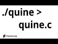 A program that prints its own source code