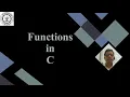 17 Functions in C