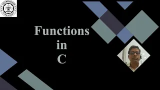17 Functions in C