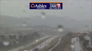 Squall Line hits Johnson City Live coverage from Jeremy Eisenzopf