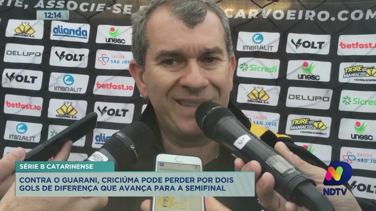 Criciúma pode perder por dois gols de diferença que ainda avança na Série B do Catarinense