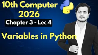 Variables in Python 10th Computer - Chapter 3