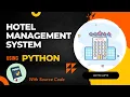 Hotel Management System Using Python GUI
