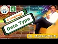DATA TYPES C language by Dr Merajuddin