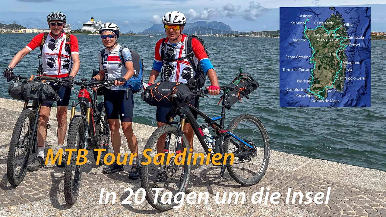 MTB Tour Sardinien 2025: In 20 Tagen um die Insel