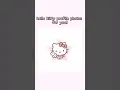 hello kitty profile photos for you