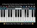 Sahana Sahana - The RajaSaab (Vishal Mishra, Thaman S, Sruthi) • Perfect Piano App • Easy Tutorial