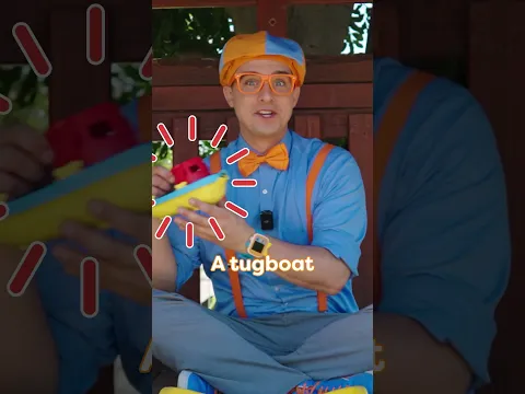 Can A Toy Truck SINK or FLOAT? 💦🚜#blippi #shorts Blippi Kids Videos