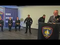 Fond du Lac pin s two new Officers Velasco and Forsberg