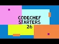 Codechef Starters - 26 Solution