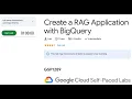 GSP1289-Create a RAG Application with BigQuery