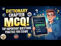 Python Dictionary Top 100 Important MCQs Class 12 Sem 3 WBCHSE COMS Rahul sir