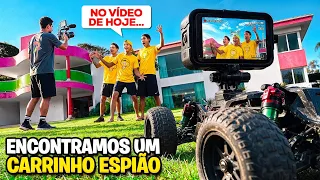 UM CARRINHO REMOTO ESTÁ ESPIONANDO OS ROSA *Pegamos ele ?