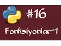 Python3 Lessons 16 - Introduction to Functions