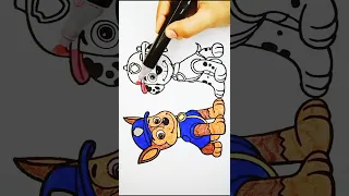 Paw Patrol Coloring pages for Kids 44