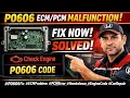 FAULTY P0606 ECM PCM PROCESSOR MALFUNCTION PROBLEM FIX Hondacars
