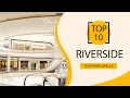 Top 10 Shopping Malls to Visit in Riverside California USA - English