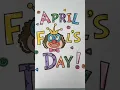 April fools festive coloring page April 1 2025