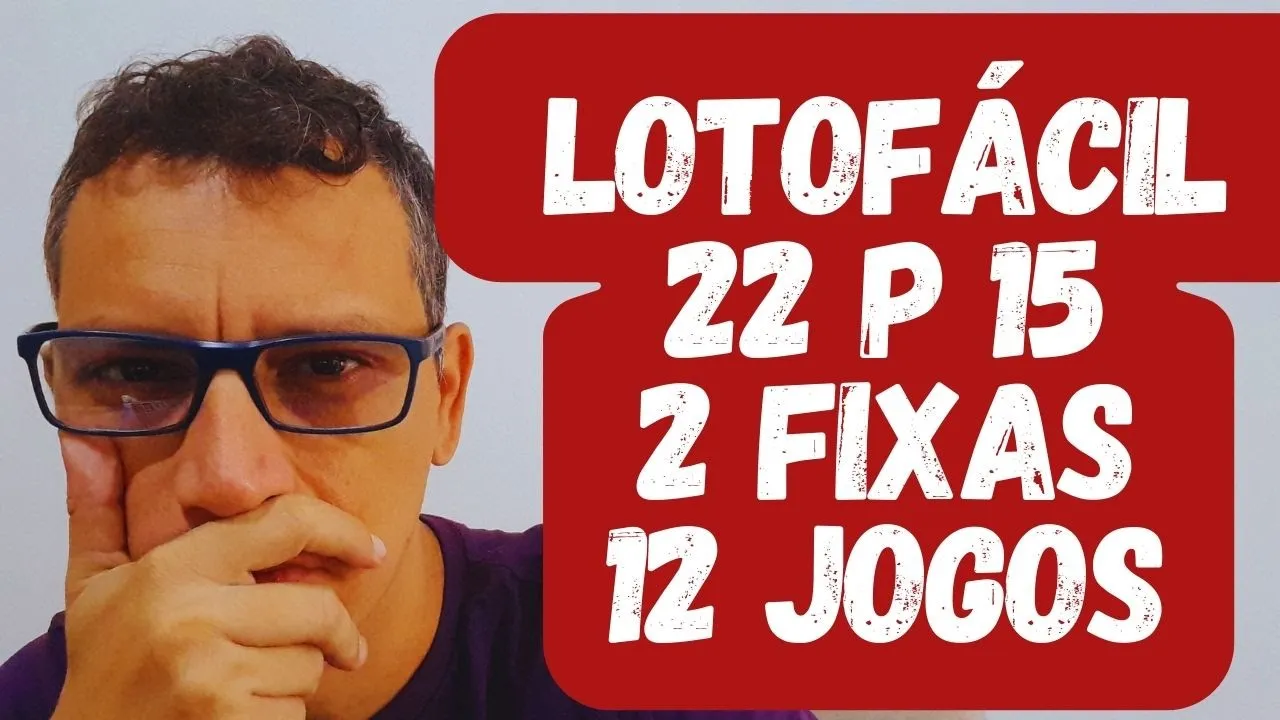 REDUÇÃO LOTOFÁCIL 22 DEZENAS PARA 15 SENDO 02 FIXAS EM 12 JOGOS PLANILHA GRÁTIS
