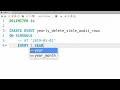 SQL - Events By Mosh Hamedani