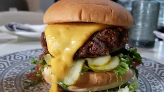 Lana Condor taste-tests the best veggie burgers in NYC. The actress and star of Netflix's rom-com To. 
