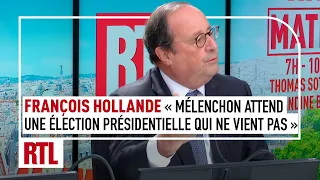 François Hollande : "Jean-Luc Mélenchon attend une élection présidentielle qui ne vient pas"