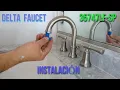 DELTA FAUCET 35747LF SP - INSTALACION