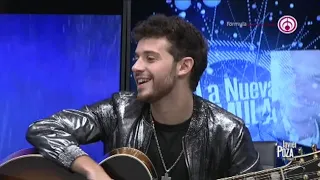 ruggeropasquarelli nruggero pasquarelli sings notevoyafallar live in an interview with javierpoza