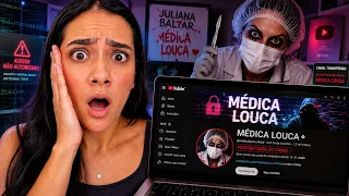 AGORA A MÉDICA LOUCA É DONA DO MEU CANAL DO YOUTUBE! 