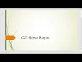 GIT Bare Repository - Theory 4
