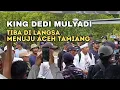Lagu KDM Mendarat di Langsa menuju Aceh Tamiang beri bantuan bersama para bupatinya