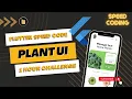 Flutter UI Speed Code - Plant UI