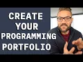 What is a programming portfolio How do you create one