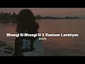 Bheegi Si Bhaagi Si X Raataan Lambiyan ~ Lofi Mashup (slowed + reverb) - @ishobhitmusic | wtfsagar
