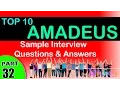Amadeus Top most interview questions and answers for freshers experienced tips online s