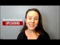 Uploading and Downloading Submitting Assignments on Brightspace