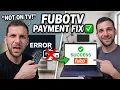 How to Update Payment Method Billing details on FuboTV Quick Easy Fix