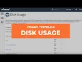 cPanel Tutorials - Disk Usage