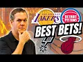 BEST Monday NBA Bets Lakers vs Pistons Spurs vs Heat NBA Predictions Today