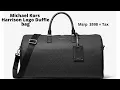 MK Harrison Logo Duffle bag msrp 598 tax