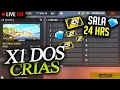 Lagu 🔥FREE FIRE AO VIVO🔥X1 DOS CRIA🔥SALA PERSONALIZADA PREMIADO 15K DIMA  4X4 PREMIADO @El Thuba!!!