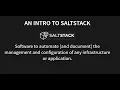 Devops Columbia March 2020 - Intro to Salt
