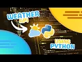 Python Weather App Get Live Weather Data with OpenWeatherMap